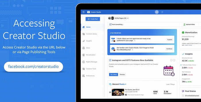 a guide to facebooks creator studio