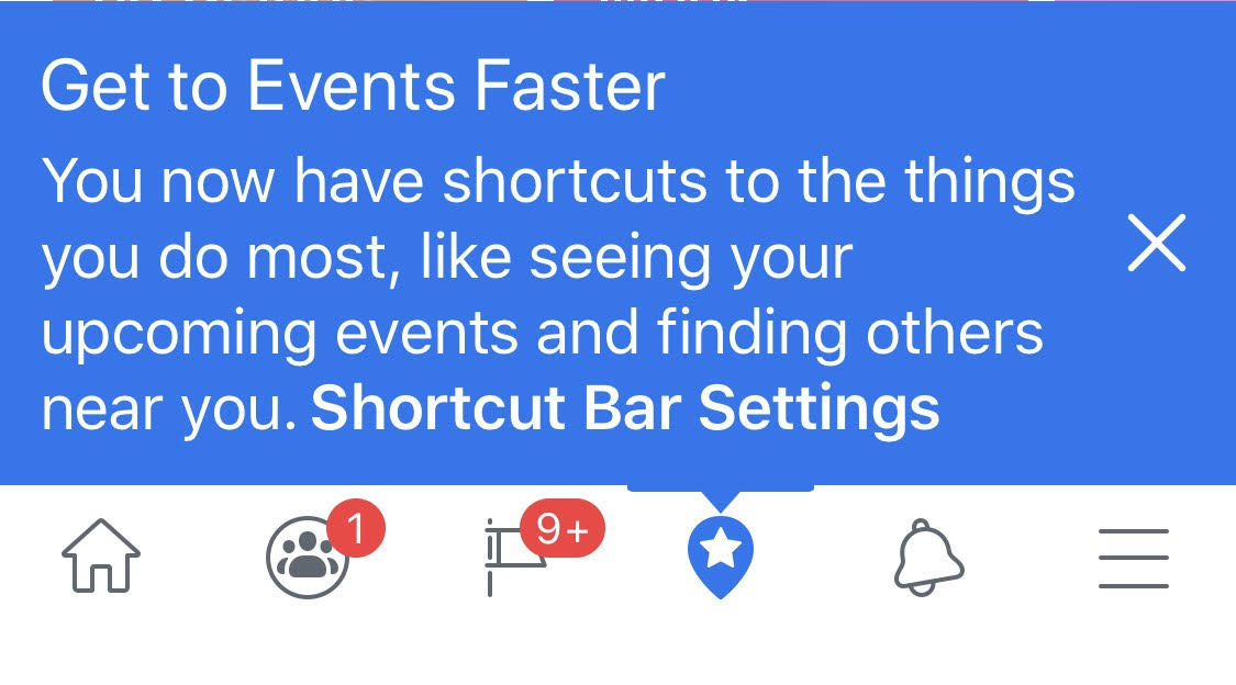 facebook finally lets you banish nav bar tabs red dots