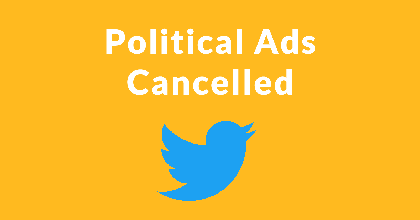 twitter cancels political advertising via martinibuster