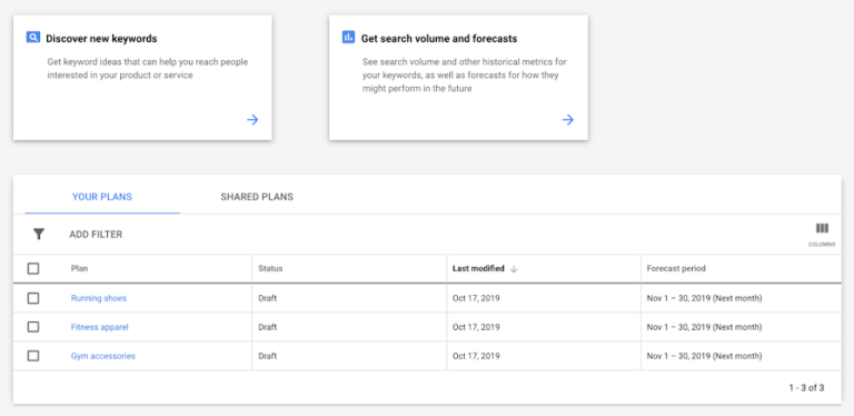 google keyword planner makes it easier to share plans with others via mattgsouthern