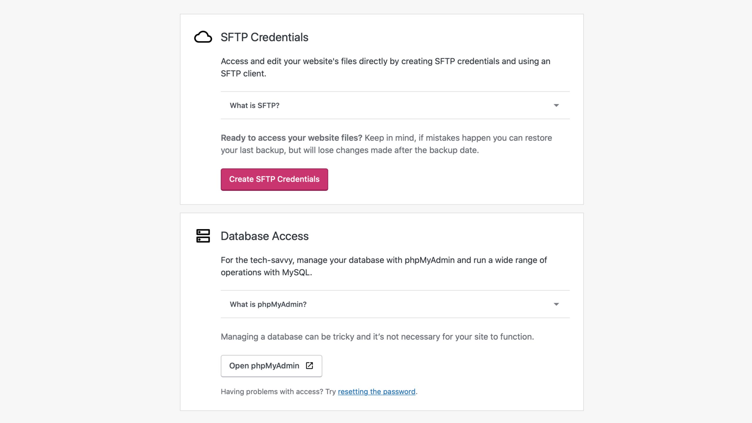 wordpress com launches sftp and phpmyadmin access on business and ecommerce plans scaled 1