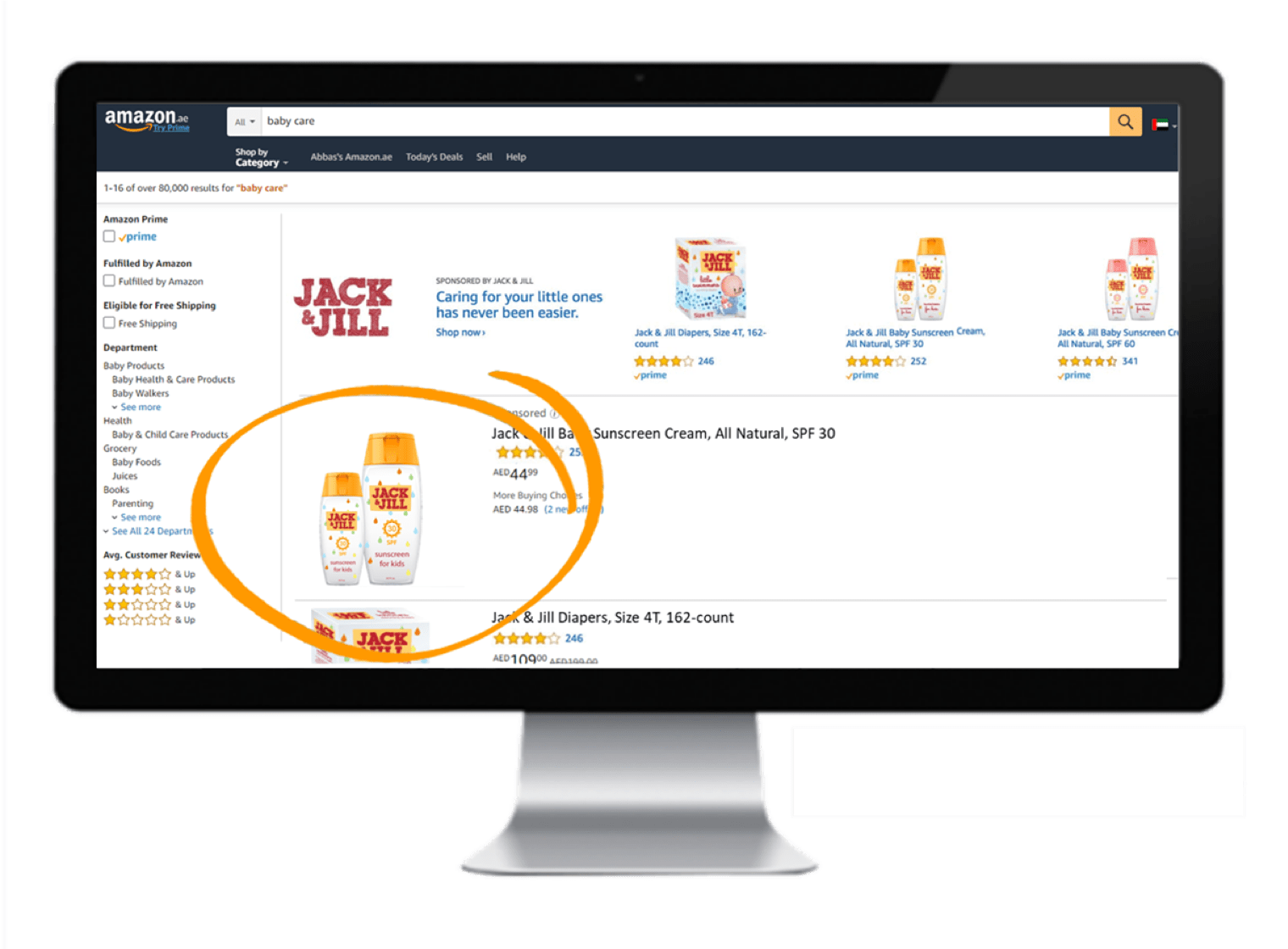amazon launches sponsored ads and stores in the united arab emirates