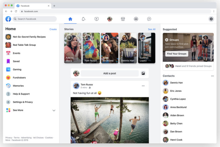facebook is preparing to launch a desktop redesign to all users via mattgsouthern