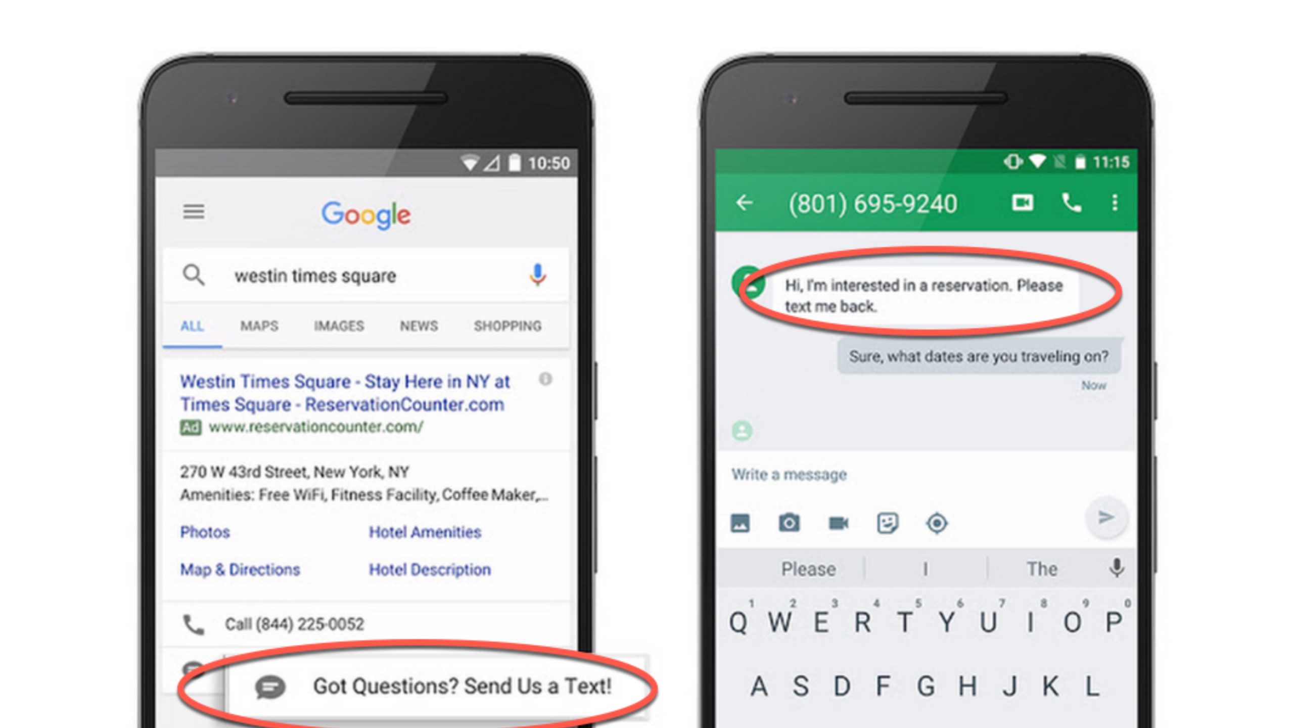 google to sunset message extensions in google ads scaled 1