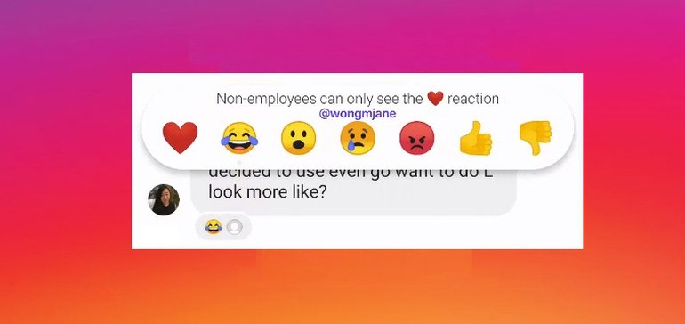 instagrams testing emoji reactions for direct messages