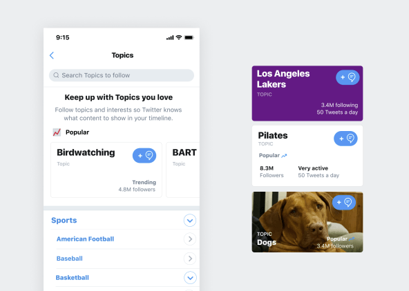 twitter previews potential enhancements for lists and topics including activity details and location sorting