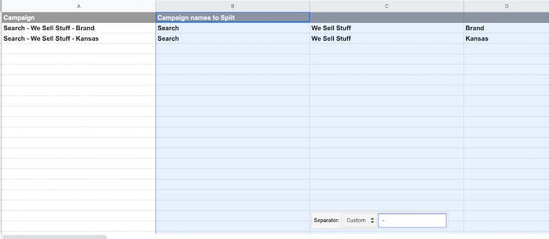 sheets excel tips for ppc newbies