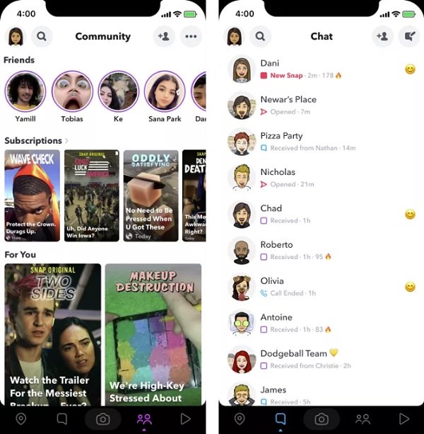 snapchat is testing a major redesign to simplify in app navigation
