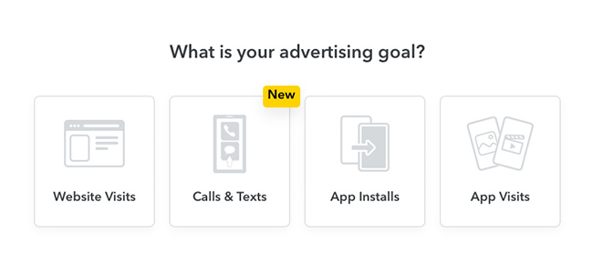 snapchats new ad unit prompts users to call or text businesses via mattgsouthern