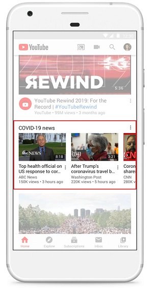 youtube reduces streaming quality to reduce network load adds new covid 19 info panel