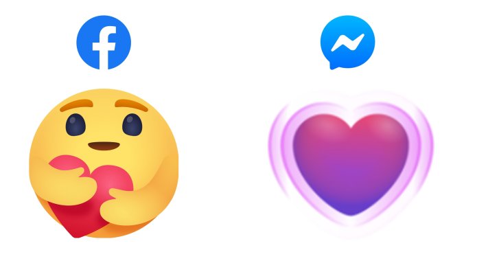 facebook adds new care emoji reactions on its main app and in messenger