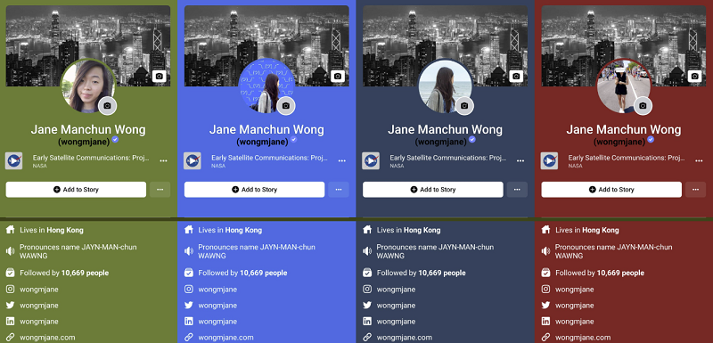 facebook tests adaptive color backgrounds for profiles