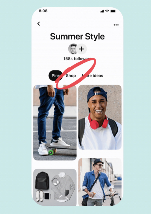 pinterest adds a new shopping tab to search results via mattgsouthern