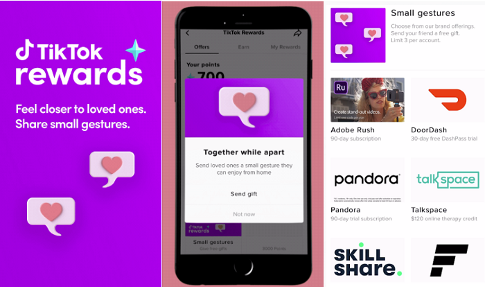 tiktok tests ecommerce potential with small gestures virtual gift giving process