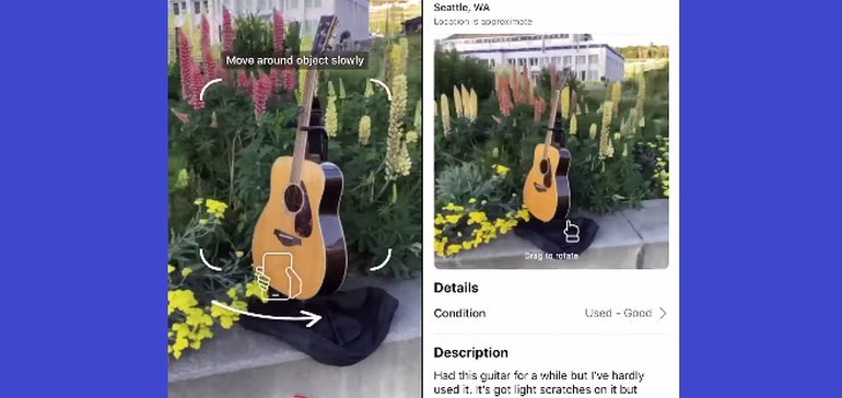 facebook tests 3d product images in marketplace among advanced ai and ar shopping initiatives