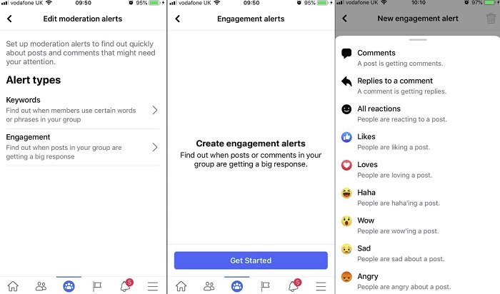 facebook tests new engagement alerts for groups to help highlight key topics and discussions