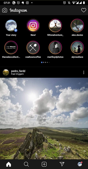 instagram is testing a double story stories feed with some users