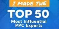 the top 50 most influential ppc experts 2020