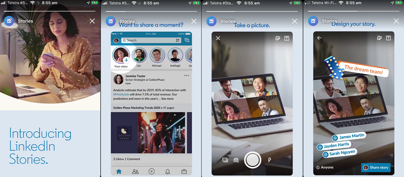 linkedin expands roll out of linkedin stories to australia