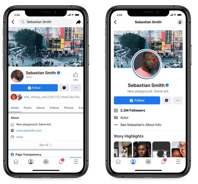 facebook tests new page design which de emphasizes like counts