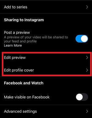 instagram provides new options to manage how igtv previews appear in the main feed and discover