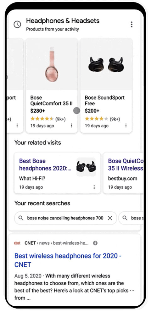 google makes it easier to find jobs recipes and products via mattgsouthern