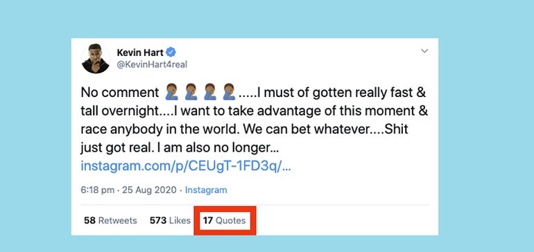 twitter tests replacing retweets and comments with new quotes count