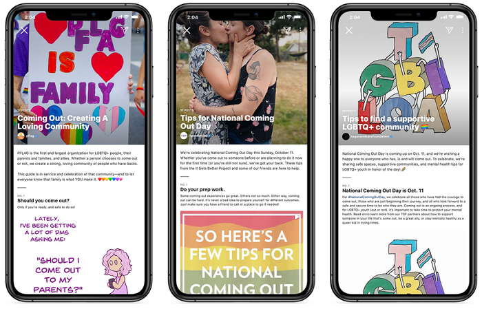 facebook adds new tools and guides for coming out day 2020
