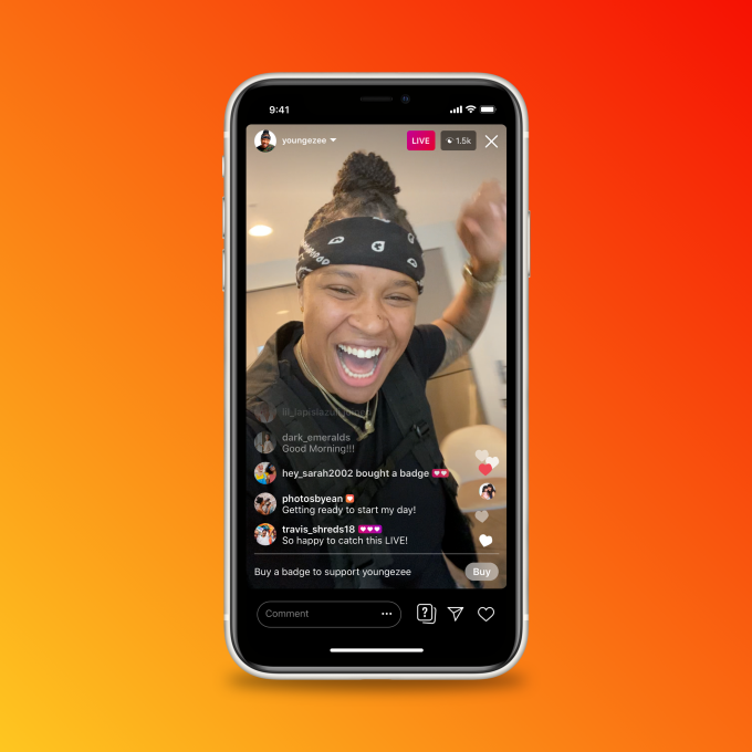 instagram rolls out fan badges for live videos expands igtv ads test