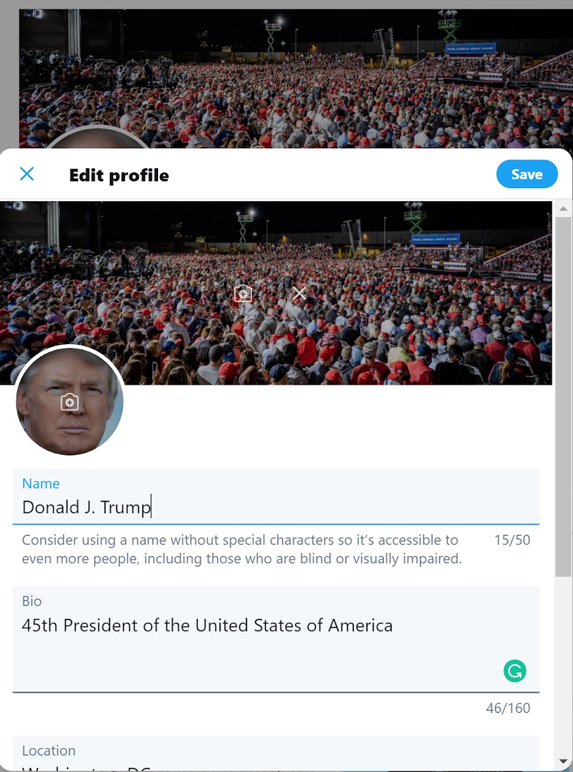 president trumps twitter accessed by security expert who guessed password maga2020