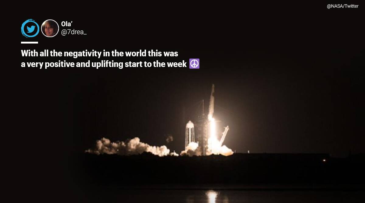 people-cheer-on-social-media-as-spacex,-nasa-launch-second-crewed-mission-to-space