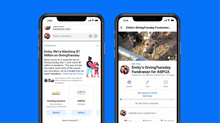 facebook launches new fundraising and community assistance tools as part of season of giving
