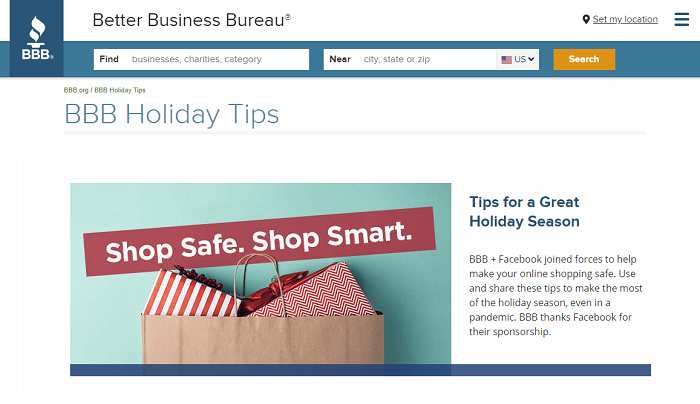 facebook partners with better business bureau to help online shoppers avoid scams