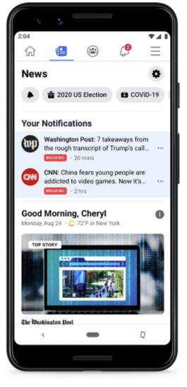 facebook will launch facebook news in the uk in january