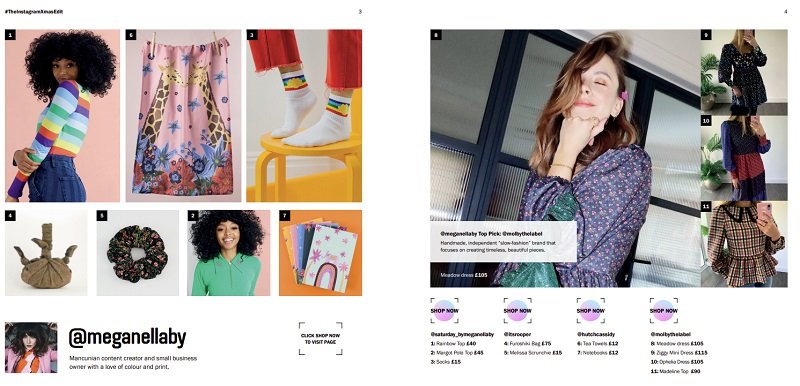 instagram launches new shoppable christmas catalog to highlight its evolving ecommerce tools