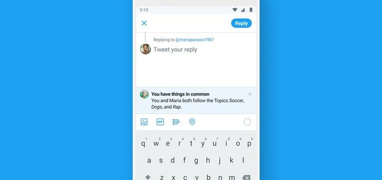 twitter testing a new way to spark engagement by highlighting things in common with other users