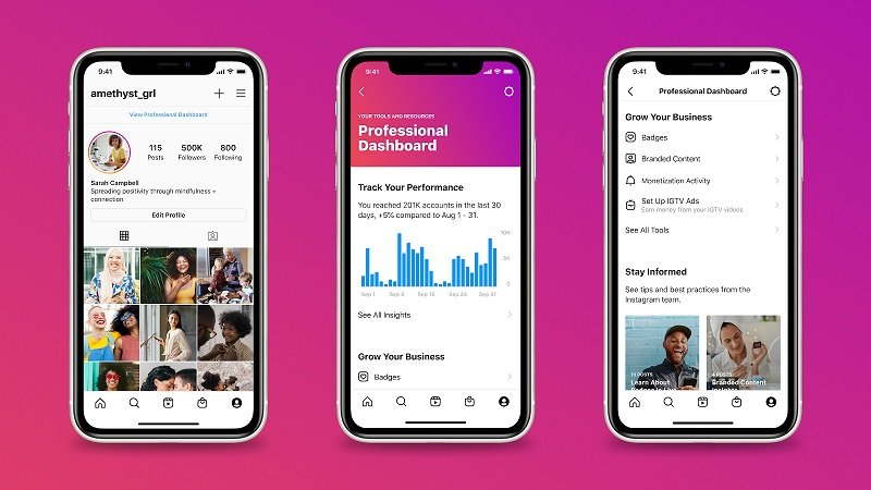instagram launches new professional dashboard platform to provide quick guidance for creators