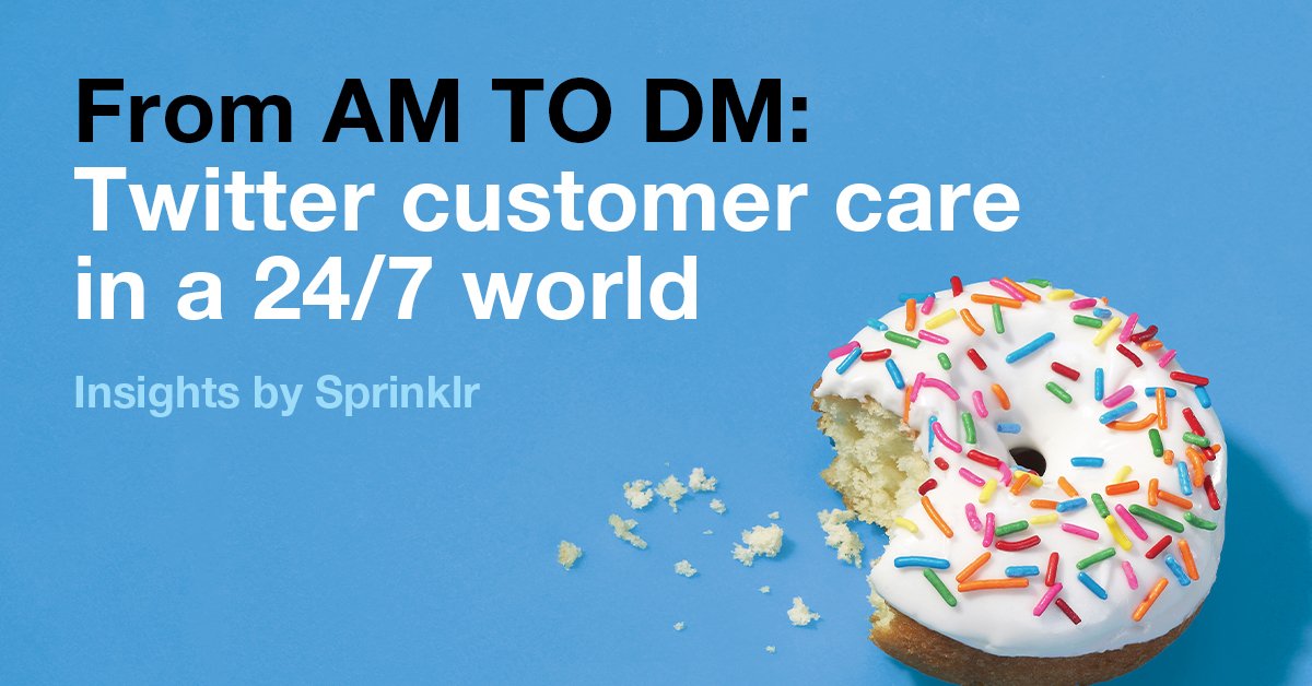 twitter and sprinklr join forces to release 2021 customer care report