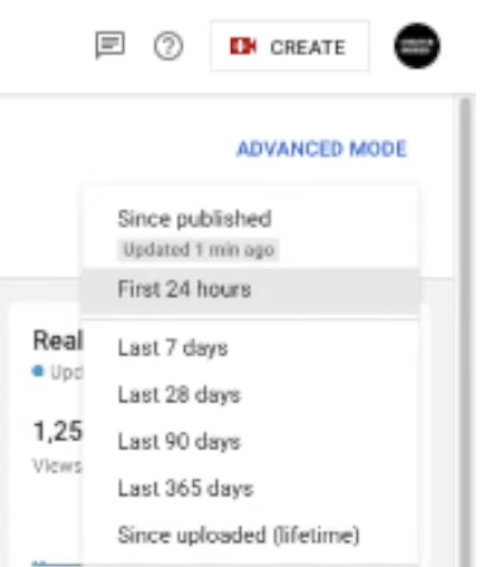 youtube analytics adds first 24 hours metric via mattgsouthern