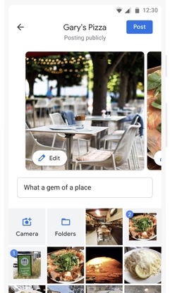 google maps lets users add photos without leaving a review via mattgsouthern