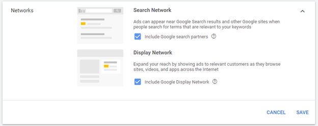 how to best utilize the networks within google adwords