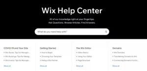 WordPress vs Wix: Support