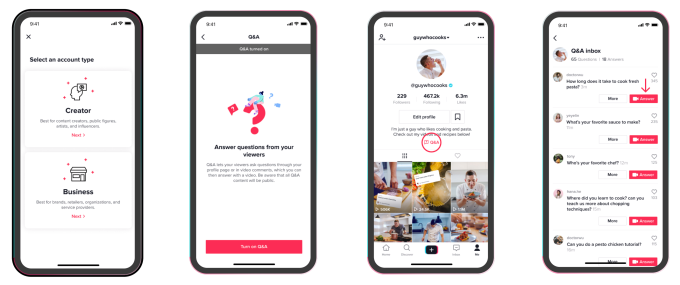 tiktok launches tiktok qa a new feature for creators to engage with viewers questions