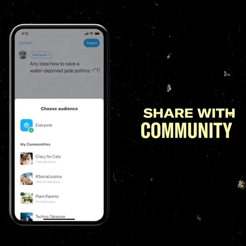 twitters developing new community tools to share tweets with selected audiences