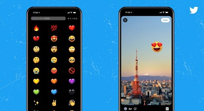 twitter makes fleets stickers available to all users