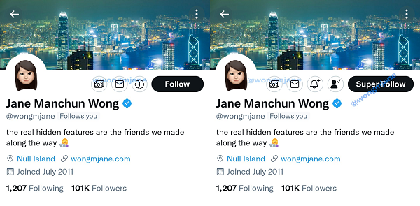twitter tests new super follow and tipping buttons for profiles