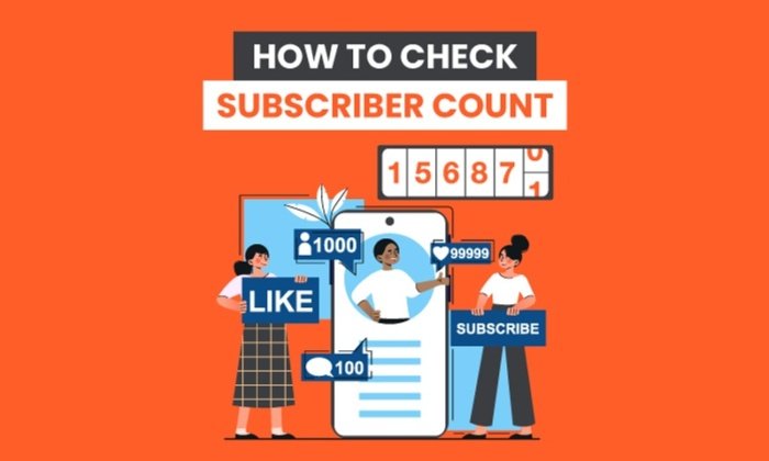 how to check subscriber count on youtube instagram twitter more