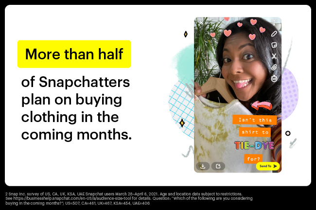 snapchat shares new insights into shopping trends around the return to school