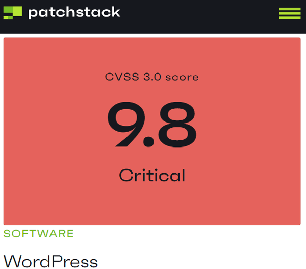 Wordpress Patch