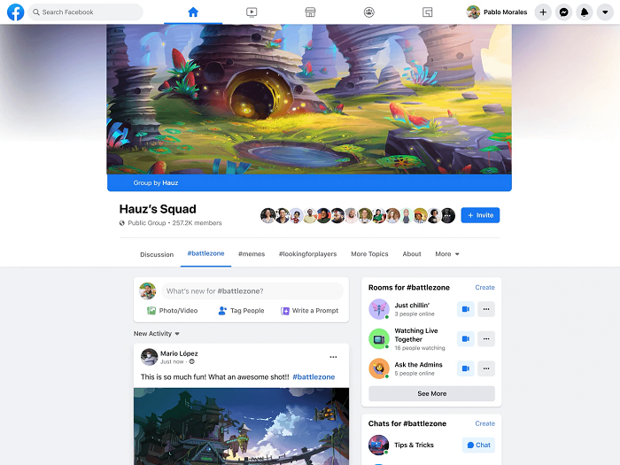 facebook launches new gaming fan groups as part of its broader push into the gaming space